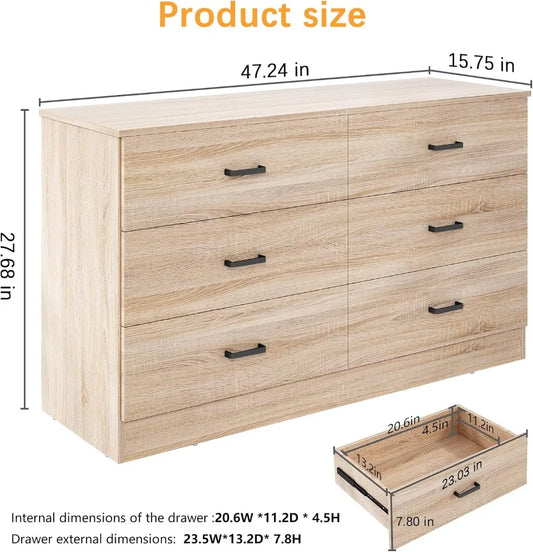 Modern Chest of Drawers with Deep Drawers