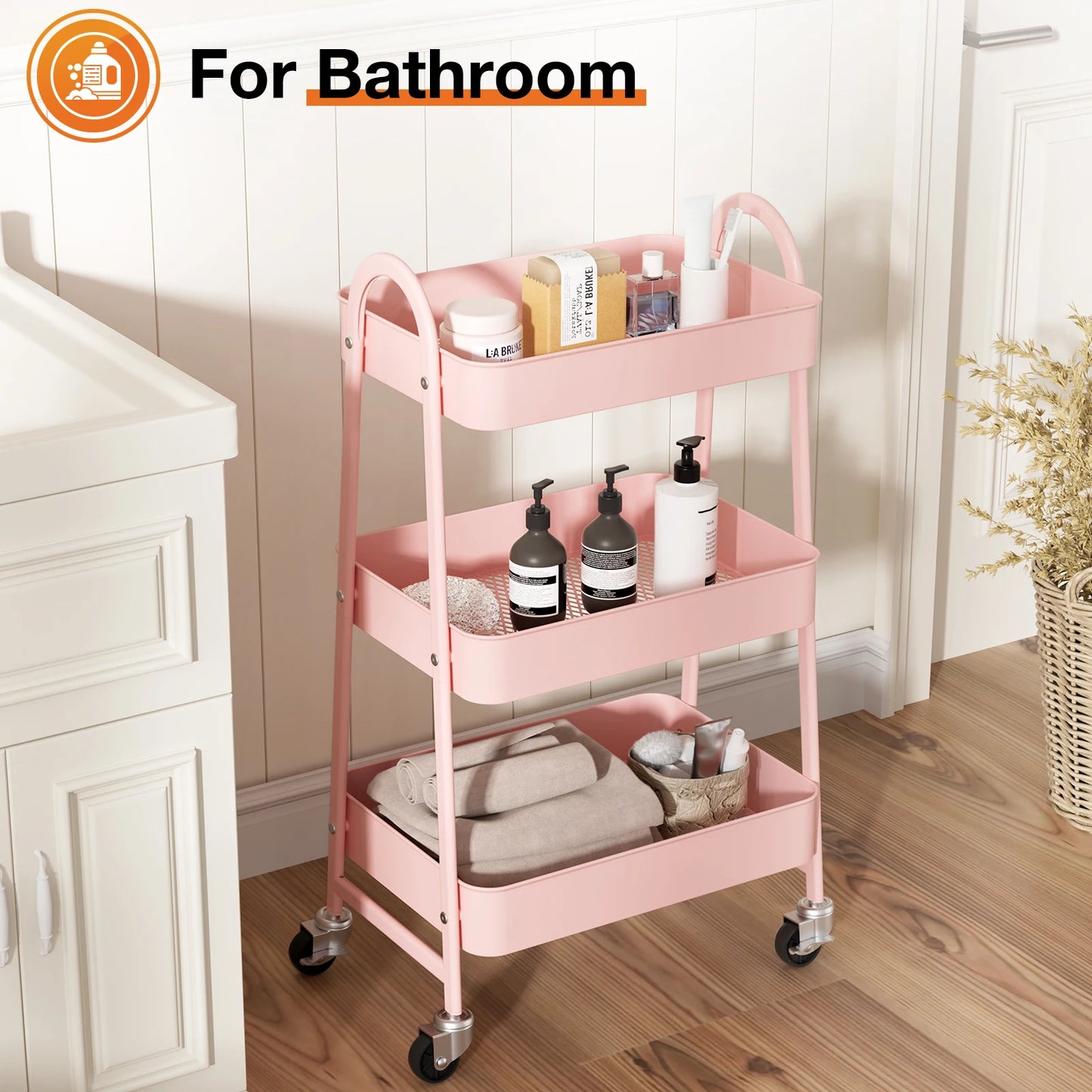 Metal Utility Storage Organizer