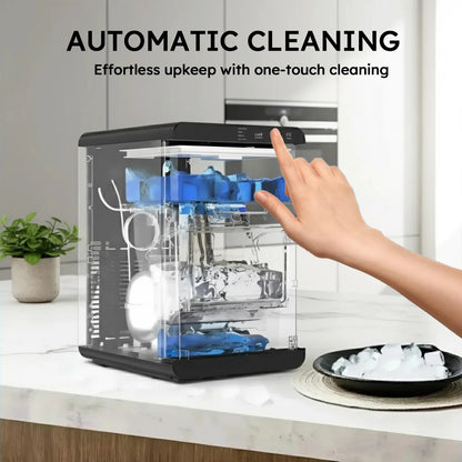 Nugget Ice Machine with Ice Scoop & Basket