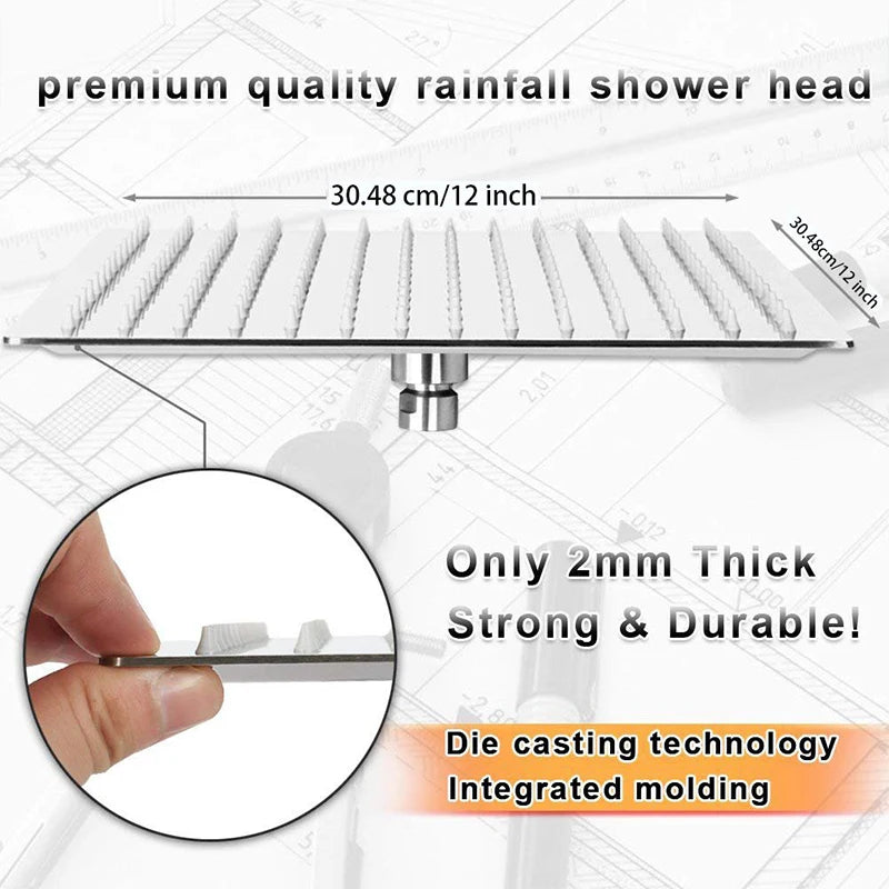 16 inch Big Rainfall Shower Faucets