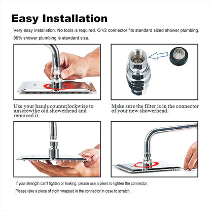 16 inch Big Rainfall Shower Faucets
