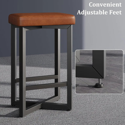 2PCS 24" Bar Stools Set