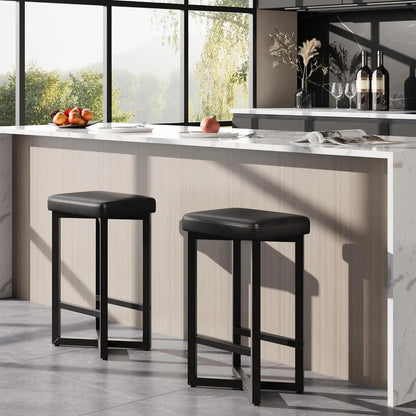 2PCS 24" Bar Stools Set