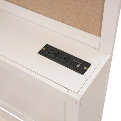 Full Size Daybed with USB Ports and Sockets