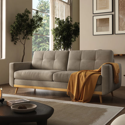 Mid-Century Modern Loveseat Sofa