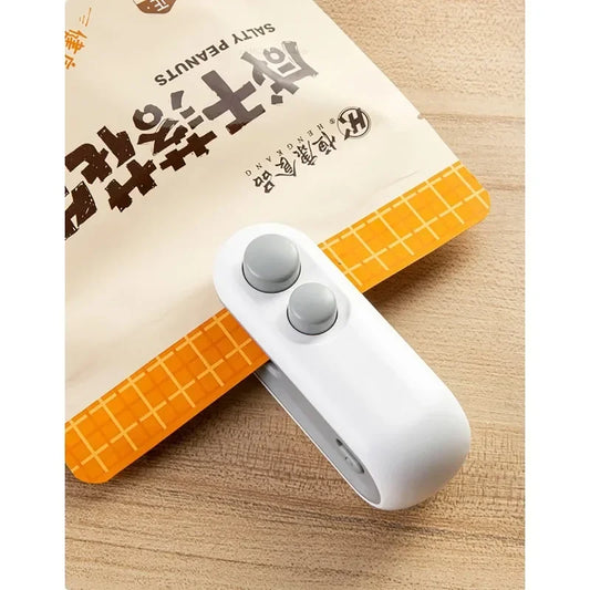 2 in 1 Rechargeable Mini Bag Sealer with Cutter