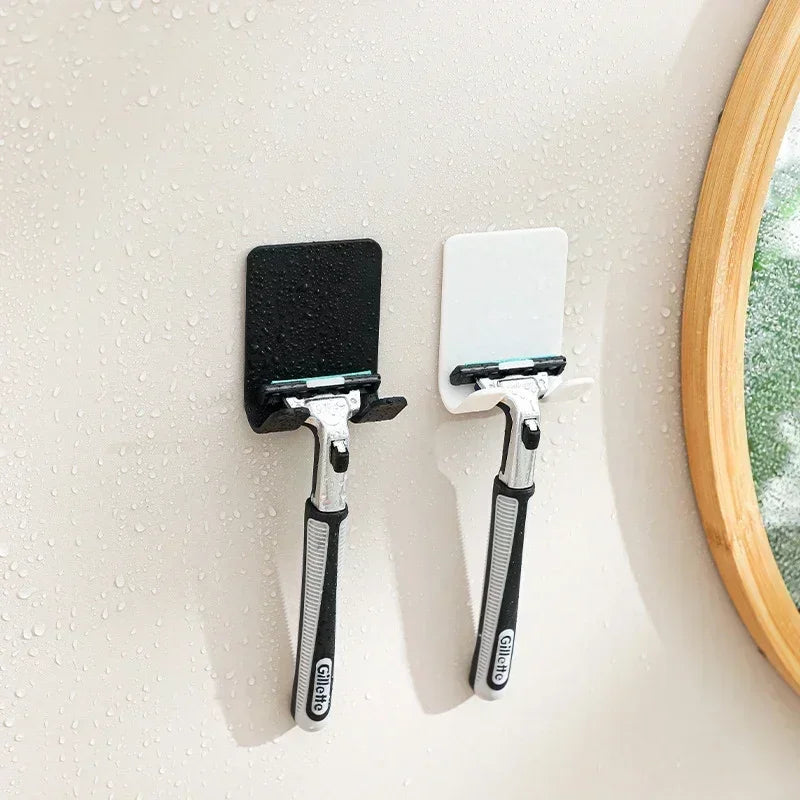 1/2/4/6Pcs Bathroom Razor Storage Hook