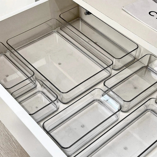 4PCS Desk Drawer Set, Makeup Organizers