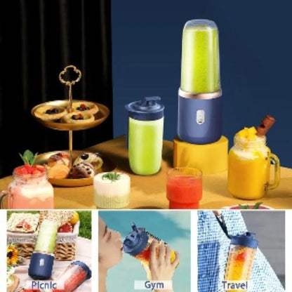 USB Rechargeable Mini Blender with 6 Blades