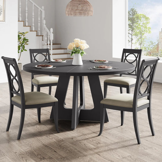 47-Inch Round Large Dining Table
