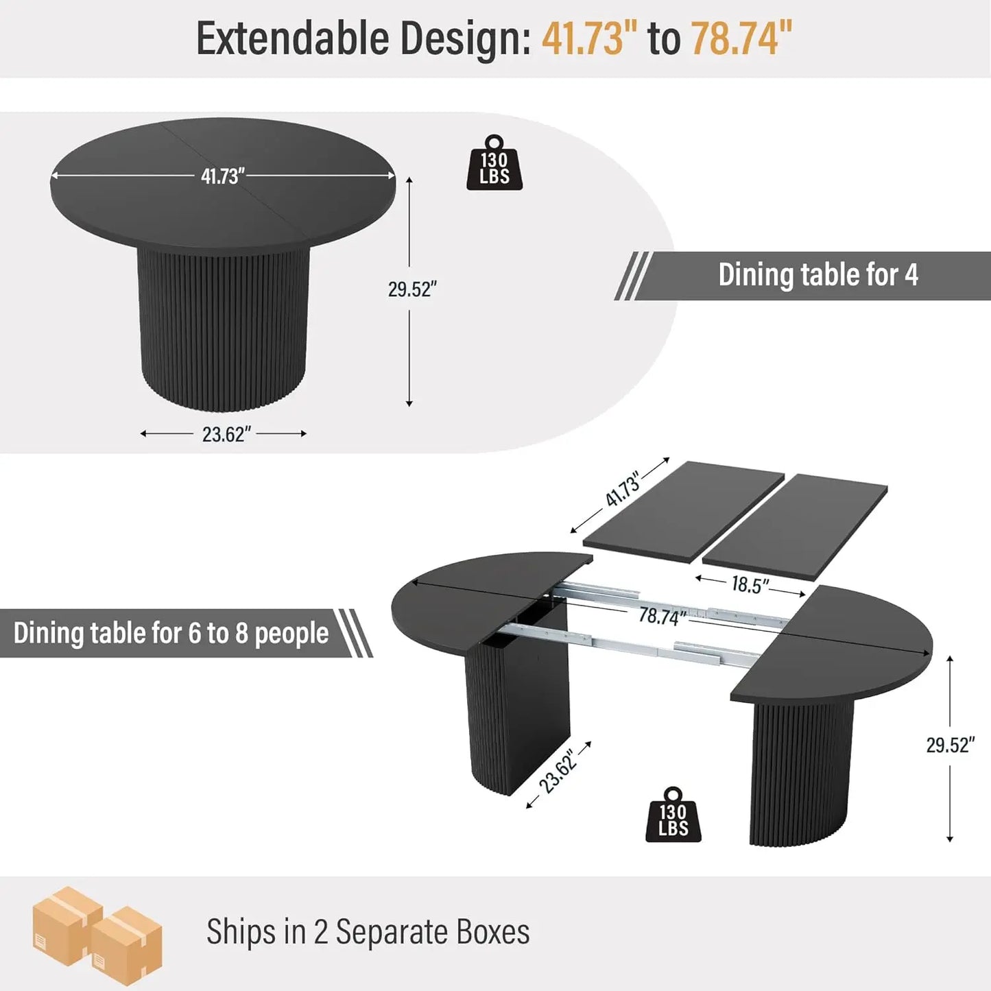 Extendable Dining Table