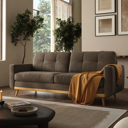 Mid-Century Modern Loveseat Sofa