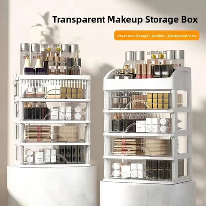 Multi-Compartment Makeup Organizer for Vanity
