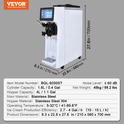 Commercial Ice Cream Machine