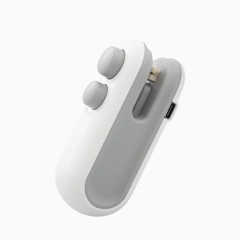2 in 1 Rechargeable Mini Bag Sealer with Cutter