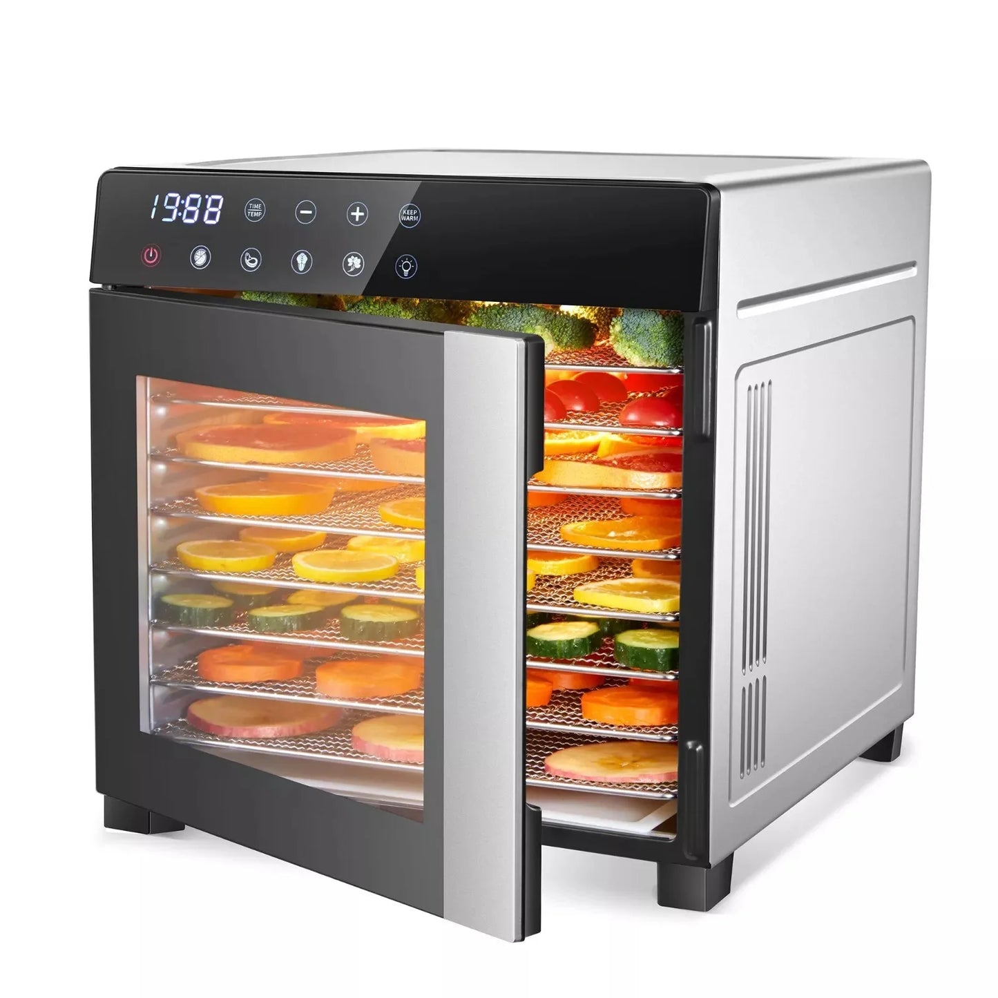 8-Tray Stainless Steel Dehydrator