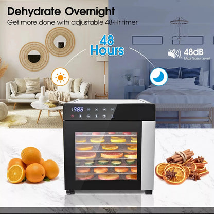 8-Tray Stainless Steel Dehydrator