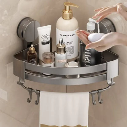 Bathroom Suction Cup Type Storage Rack