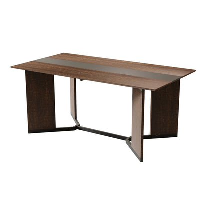 Large Rectangular White Dining Table